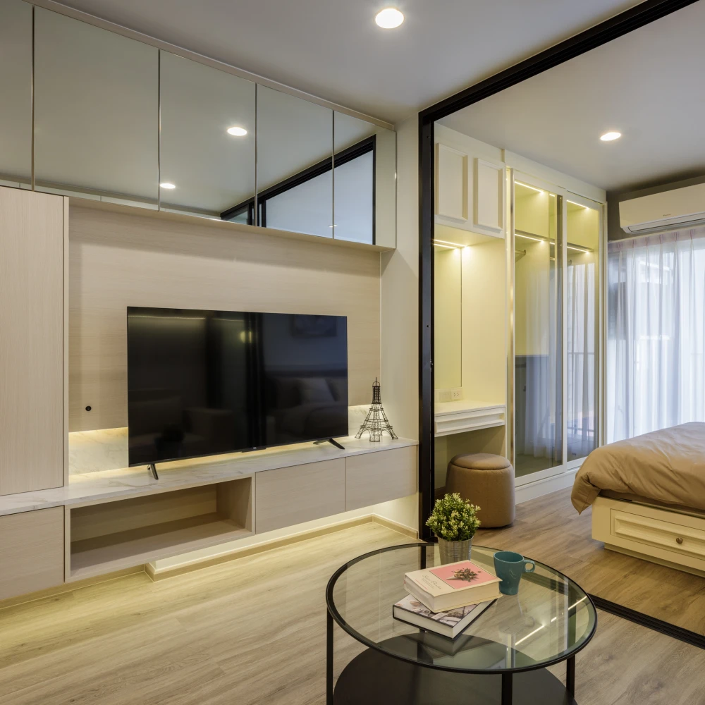 For rent: Culture Thonglor, a room decorated in a modern luxury style, with premium furniture and complete electrical appliances. Reserve now!