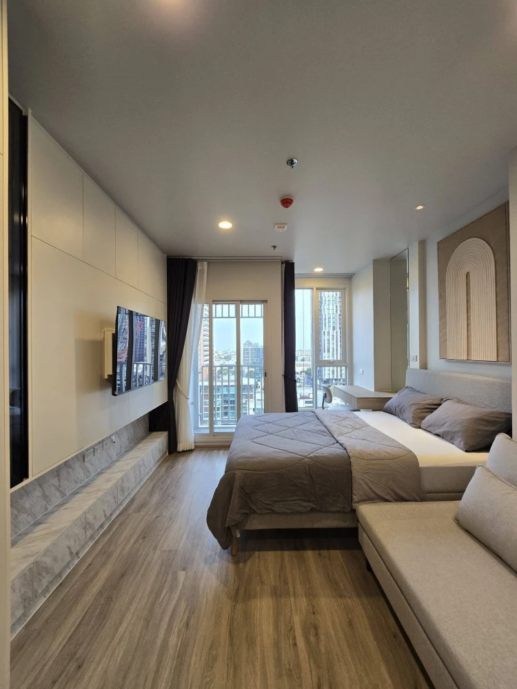 For rent: Culture Thonglor, studio room with high-quality built-in furniture and complete appliances. Book now!