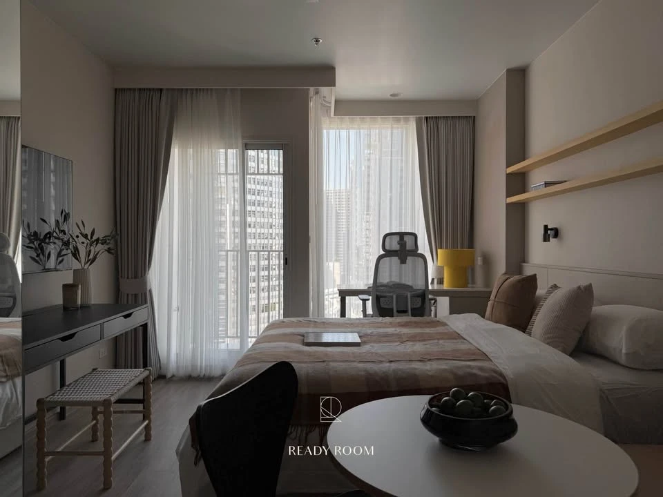 For rent: Culture Thonglor, studio apartment with stylish and well-decorated interior. You won't want to miss this!