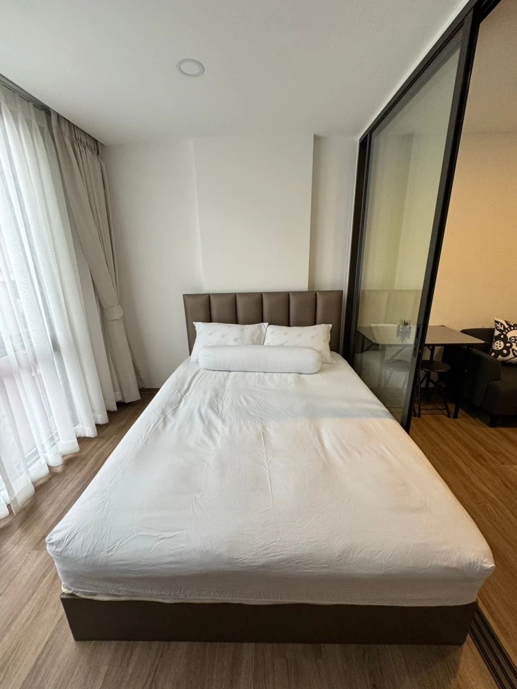For rent: CYBIQ Rama 9-Ramkhamhaeng 24, 5th floor, fully furnished, nice to live in, reserve now, hurry!