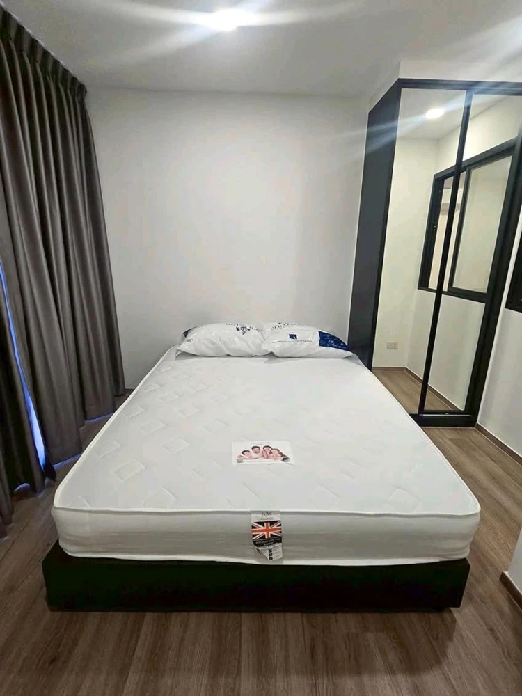 For rent: CYBIQ Ratchada 32, 6th floor, corner unit, quiet, fully furnished. Book now! (Quickly!)
