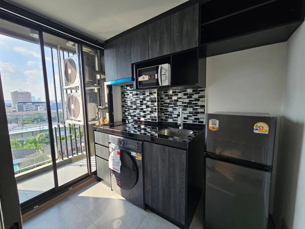 For rent: Cybiq Rama 9-Ramkhamhaeng 24, 7th floor, fully furnished, pet-friendly, animal lovers, don't miss out!