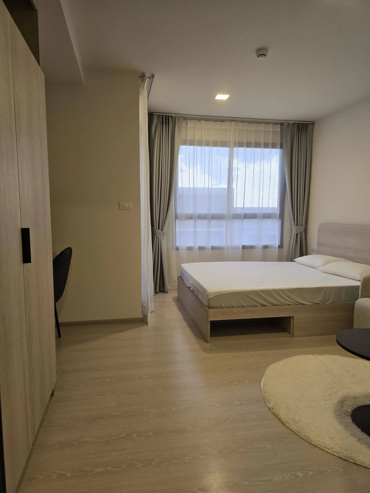 ให้เช่า d condo air Ladkrabang ห้องชั้น 8 มาพร้อมเฟอร์นิเจอร์ครบครัน วิวโปร่ง รีบจองด่วนๆเลย