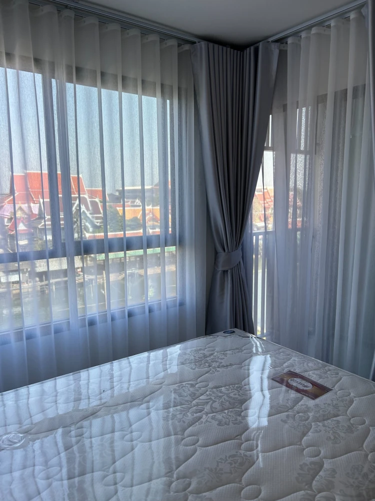 For rent: D Condo Air Ladkrabang, room with built-in furniture + electrical appliances. Hurry and reserve now!