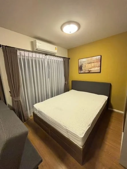 ให้เช่า D Condo Bliss Sriracha ห้องแต่งสวยครบครัน เฟอร์นิเจอร์บิวท์อินอย่างดี หิ้วกระเป๋าเข้าอยู่ได้เลยจ้า
