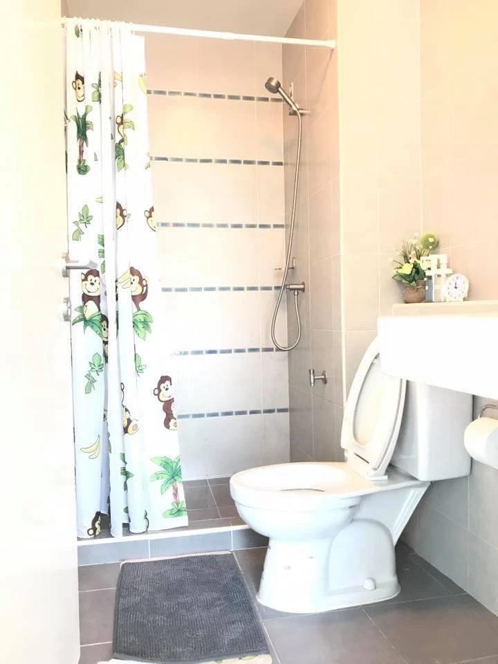 For rent: D condo Campus Resort Bangsean, 1 bedroom, 1 bathroom, fully furnished and equipped. Reserve now!