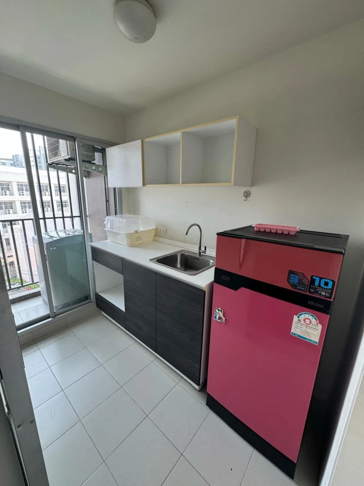 D Condo Campus Resort Bangsean for rent, 7th floor, fully furnished. Just bring your suitcase and move in!