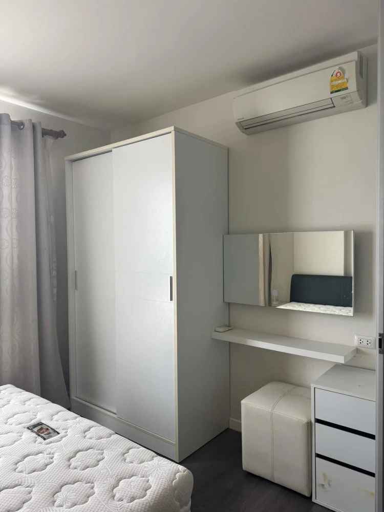 D Condo Campus Resort Bangsean for rent, 7th floor, fully furnished. Just bring your suitcase and move in!