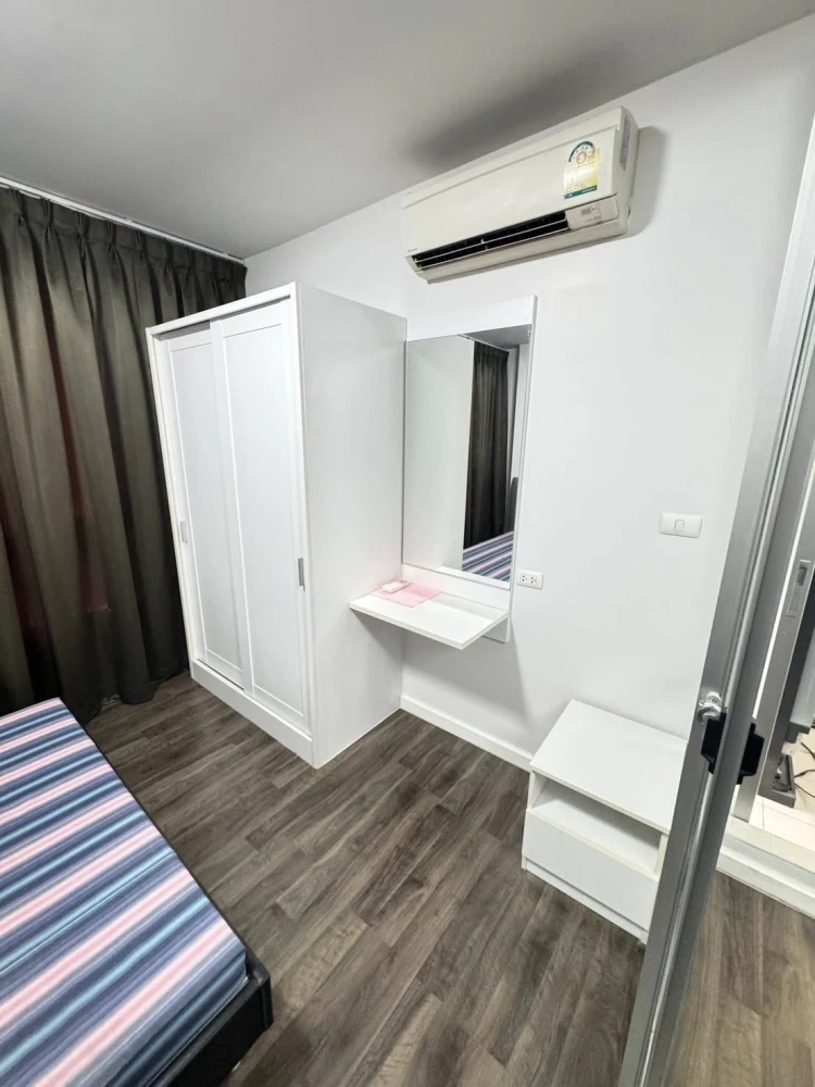 For rent: D Condo Campus Resort Ratchapruek – Charan 13, 5th floor, fully furnished, very livable. Book now!