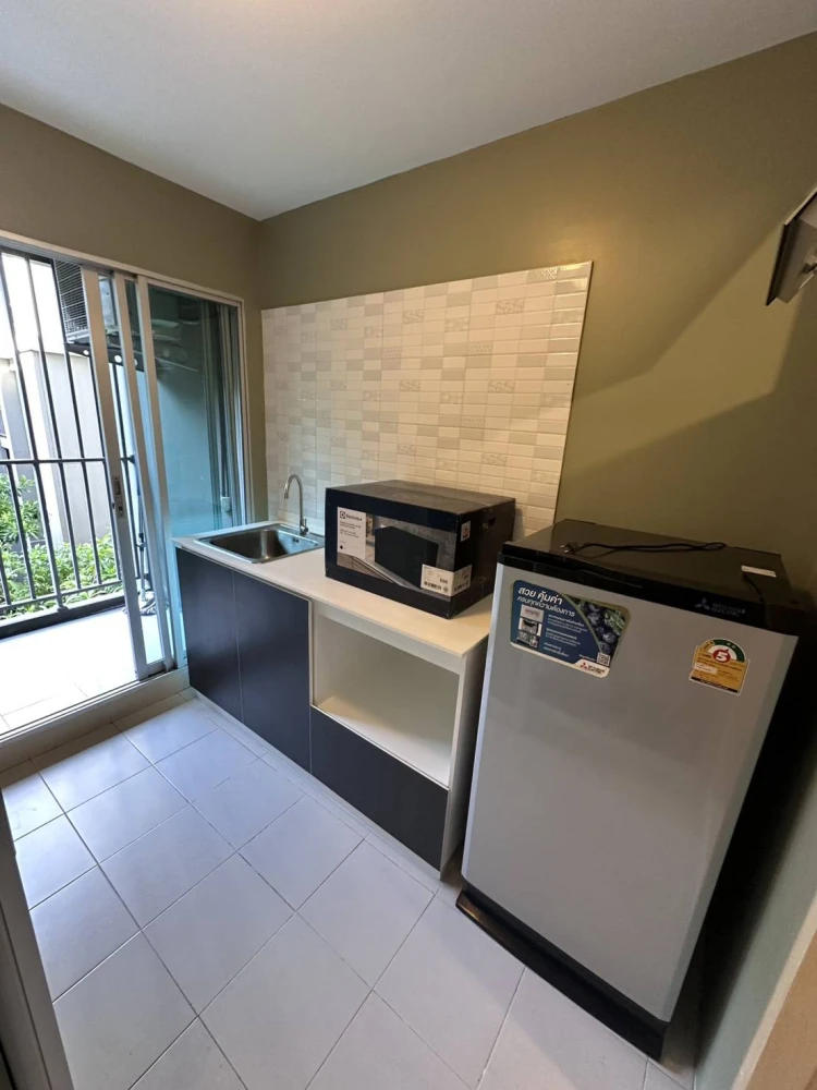 ให้เช่า D Condo Campus Resort Ratchapruek – Charan 13 ห้องชั้น 3 มาพร้อมเฟอร์นิเจอร์ครบครัน วิวสวน จองเลย