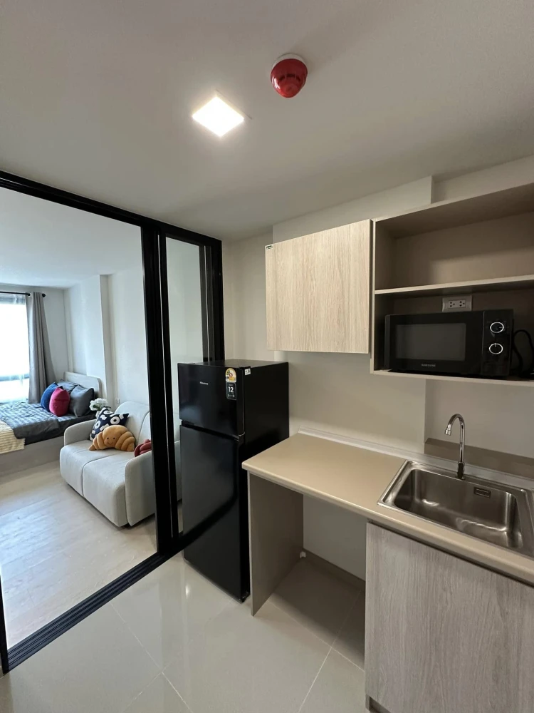 For rent: D Condo Hype Rangsit, room in a good location, not crowded, garden view, quiet and private, move in now