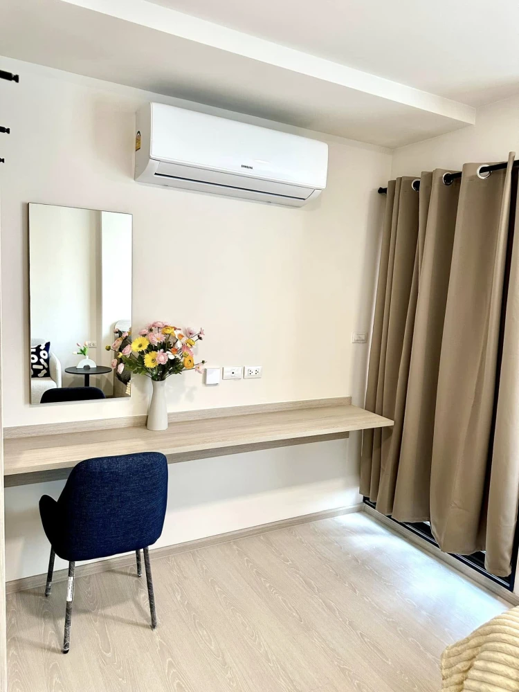 For rent: D Condo Hype Rangsit, room in a good location, not crowded, garden view, quiet and private, move in now