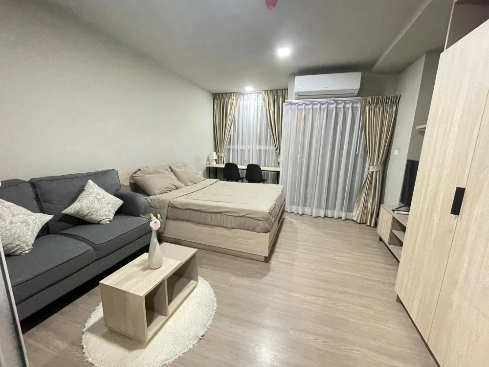 For rent: D Condo Panaa, 2nd floor, nice room, fully furnished, reserve now, hurry!