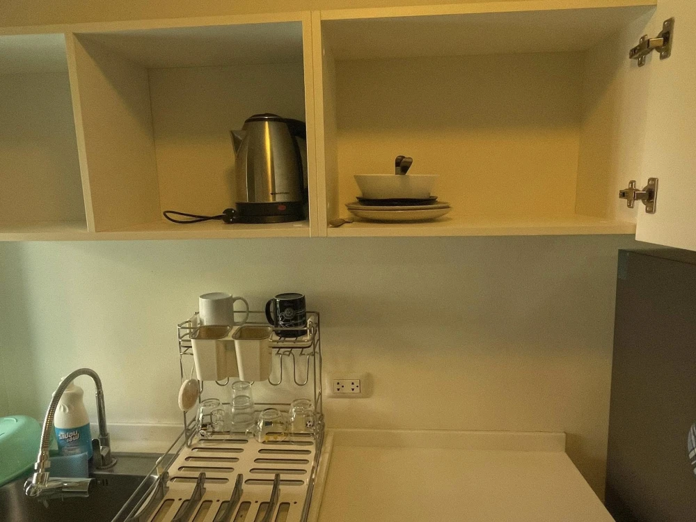 For rent D Condo Sukhumvit 109, ready to move in, full facilities, book now, don't wait.