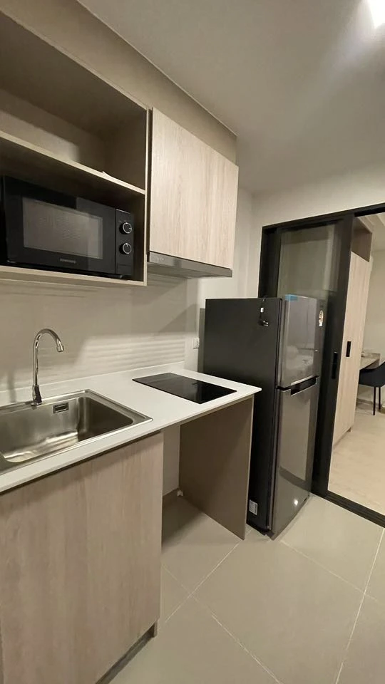 Dcondo Air Lat Krabang for rent. Ready to move in, fully furnished, great price. Book now, don't miss out!