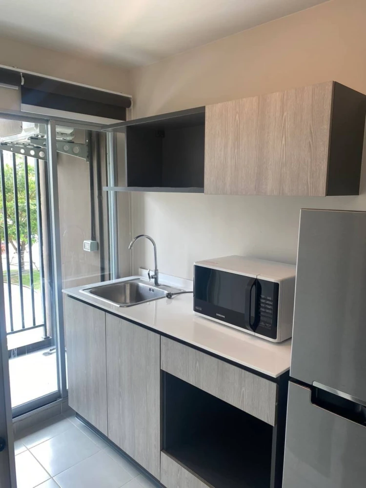 For rent: dcondo Campus Dome Rangsit, 3rd floor, open view, fully furnished room, nice to live in, book now, don't wait.
