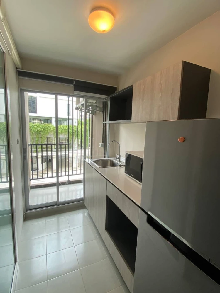 For rent: dcondo Campus Dome Rangsit, 3rd floor, open view, fully furnished room, nice to live in, book now, don't wait.