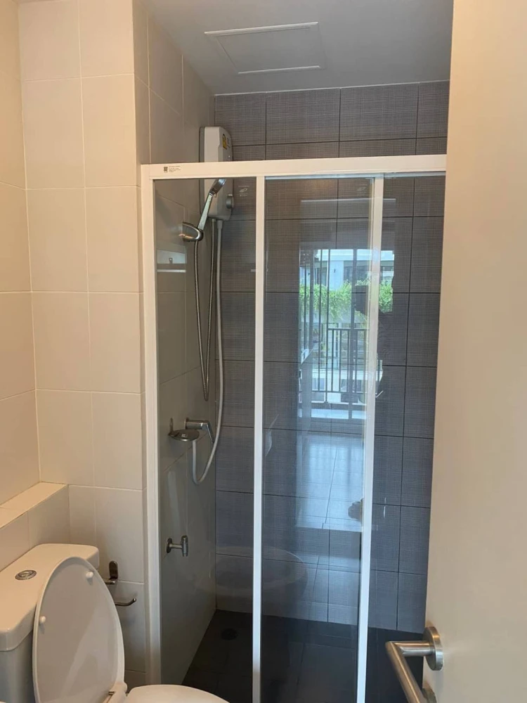 For rent: dcondo Campus Dome Rangsit, 3rd floor, open view, fully furnished room, nice to live in, book now, don't wait.