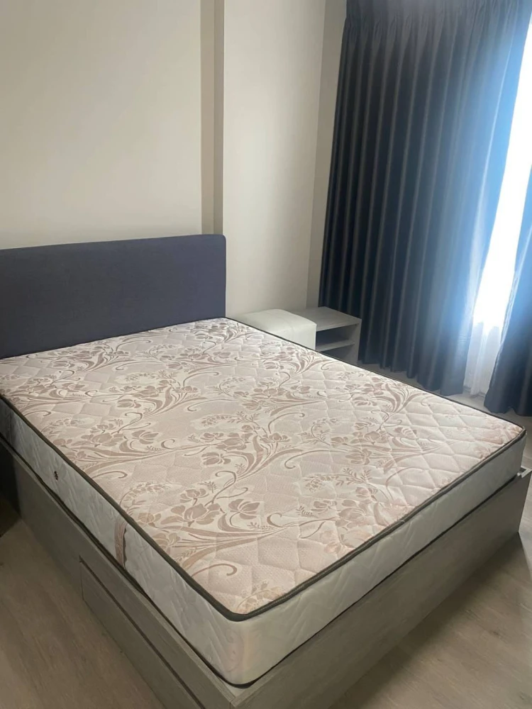 For rent: dcondo Campus Dome Rangsit, 3rd floor, open view, fully furnished room, nice to live in, book now, don't wait.