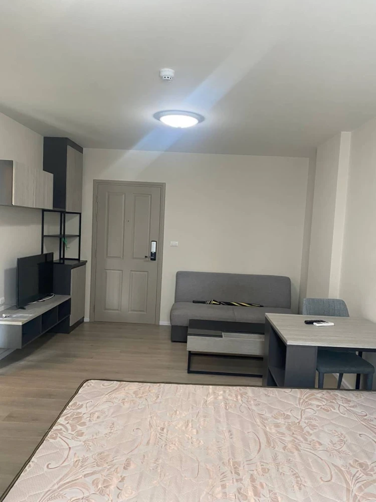 For rent: dcondo Campus Dome Rangsit, 3rd floor, open view, fully furnished room, nice to live in, book now, don't wait.