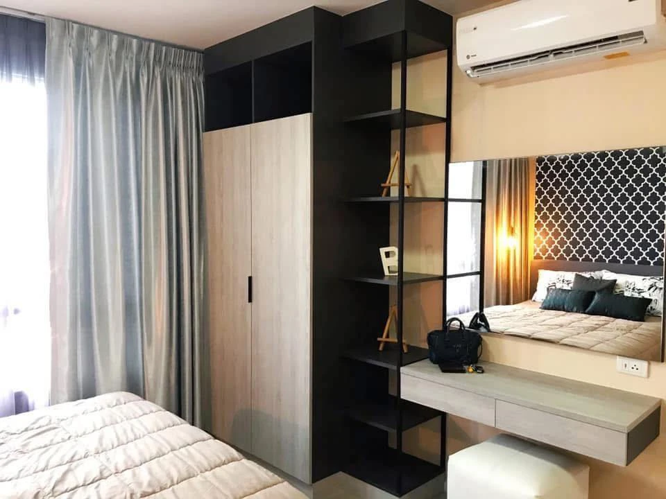 For rent: dcondo Campus Dome Rangsit, 7th floor, pool view, fully furnished, reserve now, don't miss out, hurry!