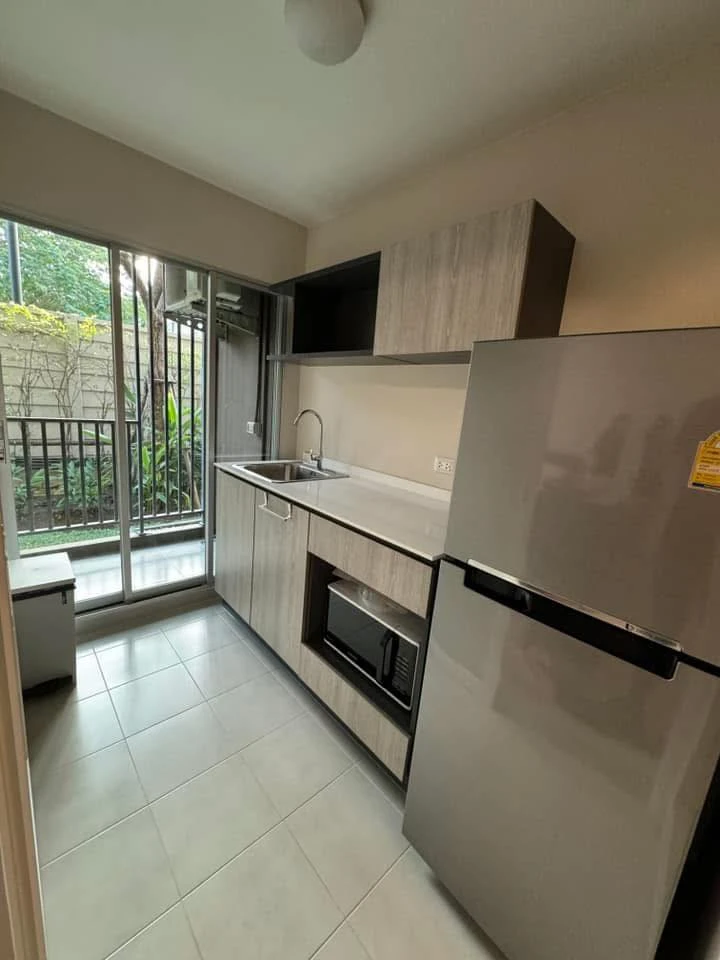 For rent: dcondo Campus Dome Rangsit, garden view, fully furnished room, ready to move in, book now