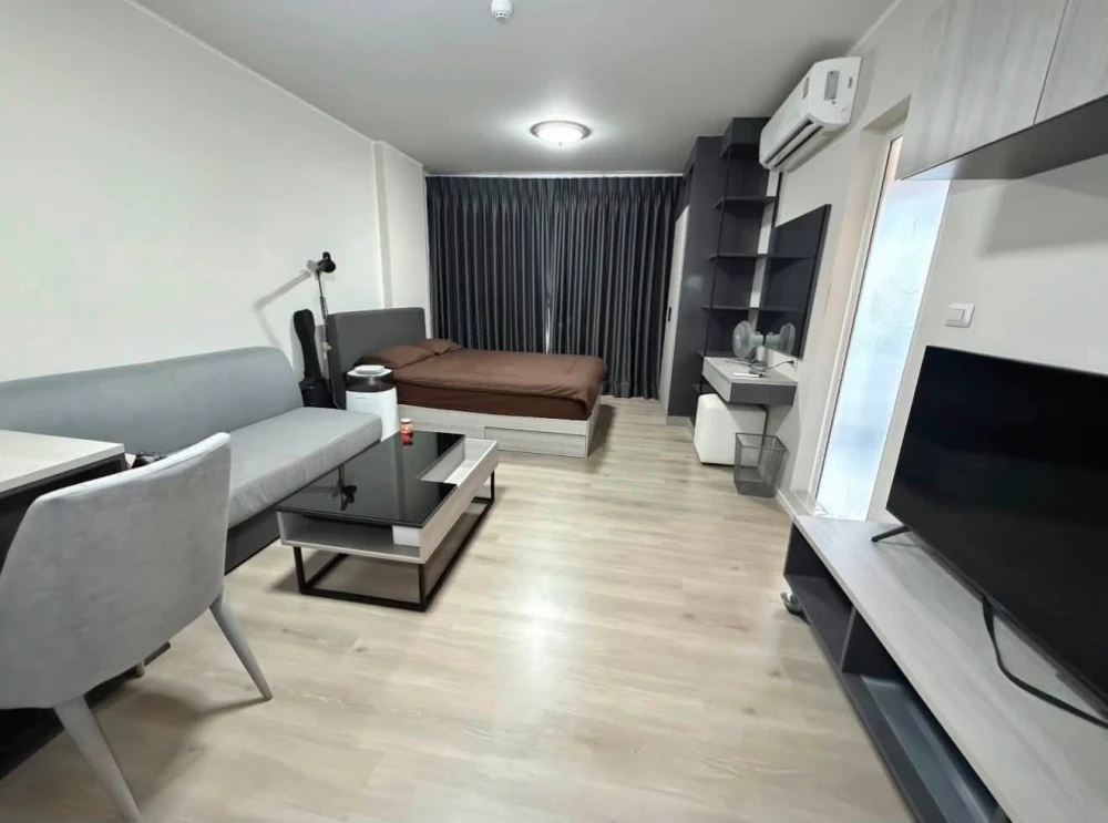 For rent: dcondo Campus Dome Rangsit, Studio room, 8th floor. Comes with amenities. Great value. Book now!