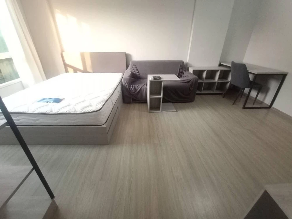 ให้เช่า Dcondo Campus Kampangsaen 1 ห้องนอน 1 ห้องน้ำ ห้องไม่ร้อน ส่วนกลางครบครัน จองเลย