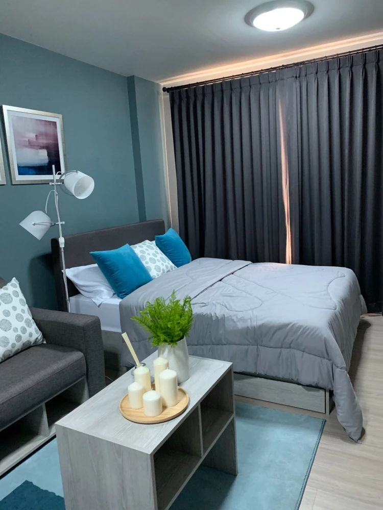 For rent: Dcondo Campus Kampangsaen, 3rd floor, fully furnished unit. Book now! Don't miss out!