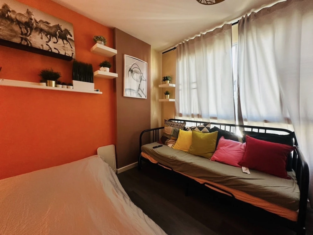 For rent: Dcondo Campus Resort Bangna, 7th floor, fully furnished, nice to live in, reserve now!