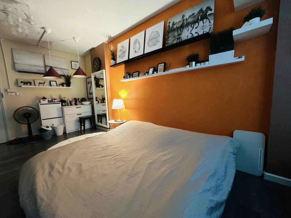 For rent: Dcondo Campus Resort Bangna, 7th floor, fully furnished, nice to live in, reserve now!