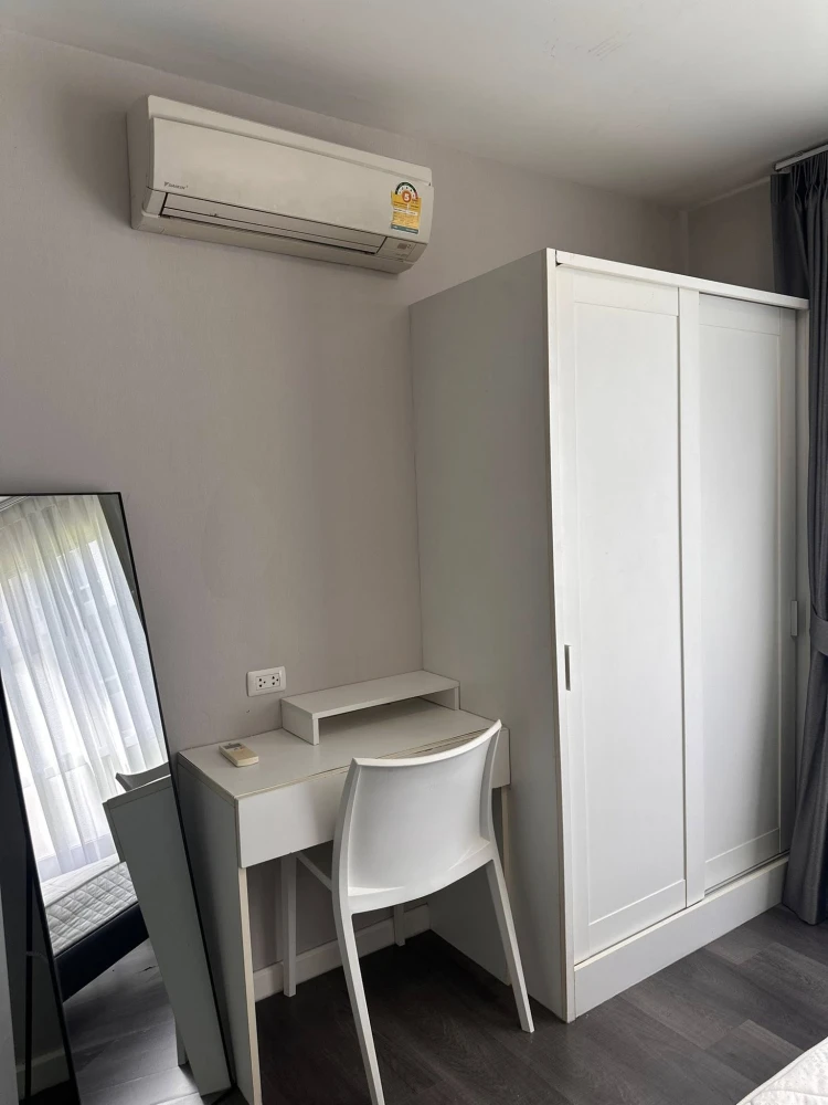 ให้เช่า Dcondo Campus Resort Bangna ห้องมุมให้ความเป็นส่วนตัว วิวสวนสวย เฟอร์ครบครัน รีบจองเลยจ้า