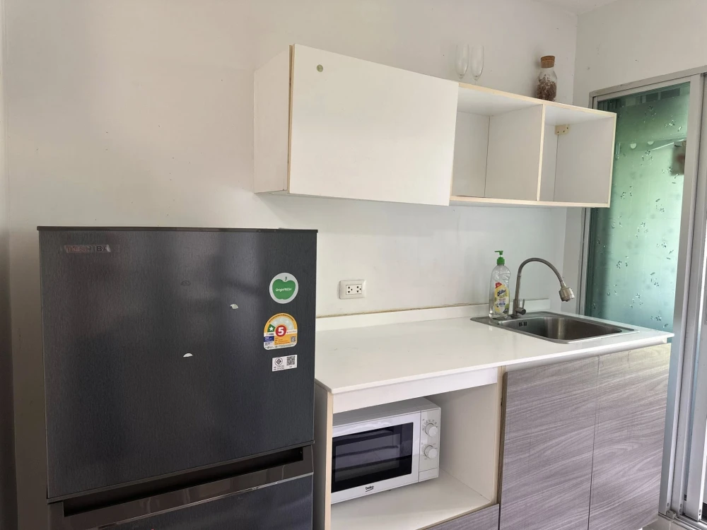 ให้เช่า Dcondo Campus Resort Bangna ห้องมุมให้ความเป็นส่วนตัว วิวสวนสวย เฟอร์ครบครัน รีบจองเลยจ้า