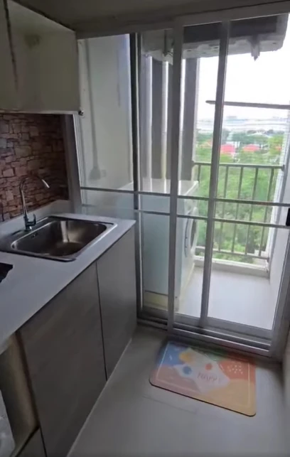 For rent: dcondo Campus Resort Rangsit 2, 8th floor, beautiful view, fully furnished, ready to move in, reserve now, urgently.