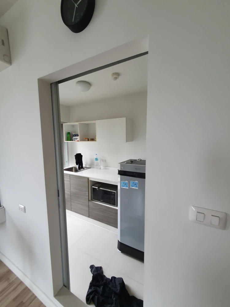 For rent dcondo Campus Resort Rangsit 2 corner room, quiet and private room, complete here, book now, don't miss out.