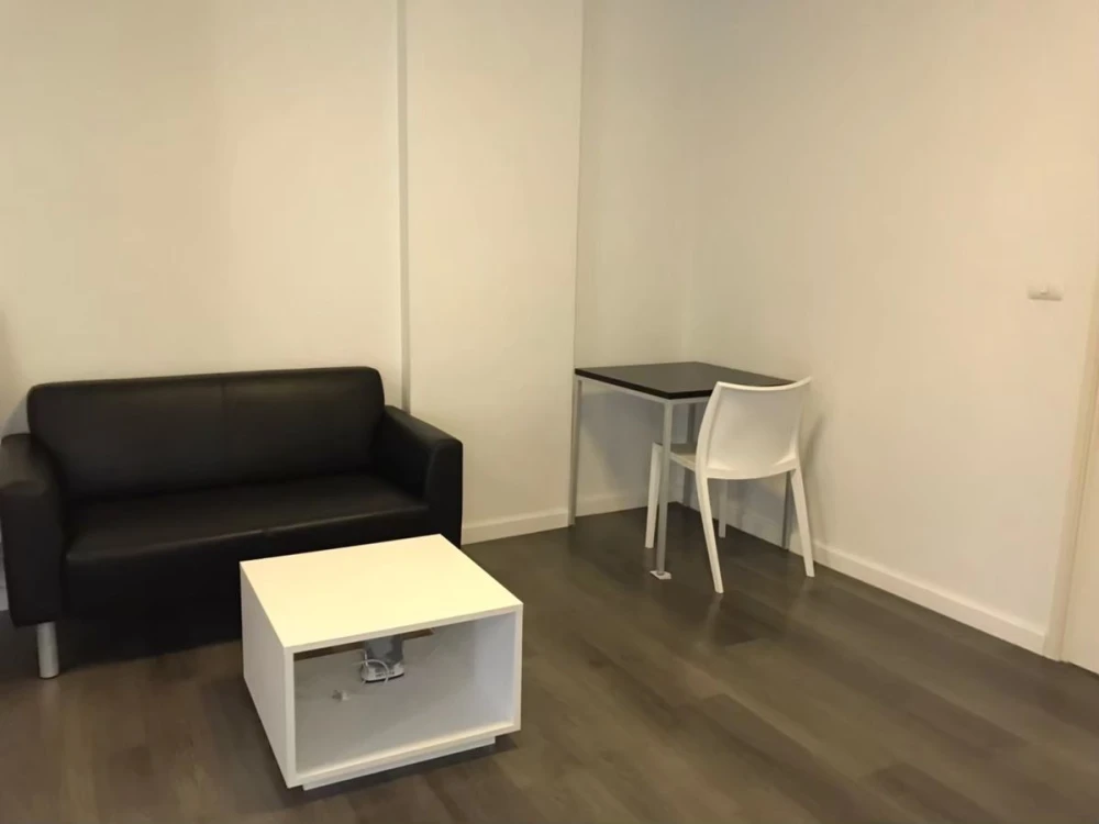 For rent: dcondo Campus Resort Rangsit, 3rd floor, partitioned room, fully furnished, nice to live in, reserve now.