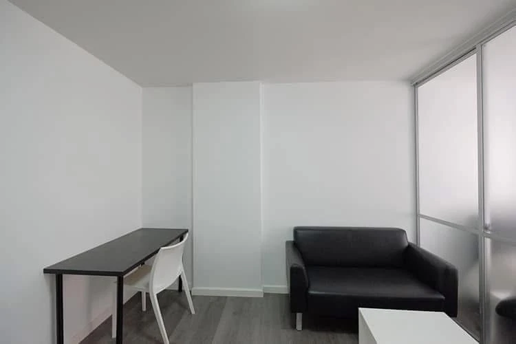 For rent dcondo Campus Resort Rangsit, 5th floor, garden view, partitioned room, fully furnished, nice to live in, book now, don't miss out.