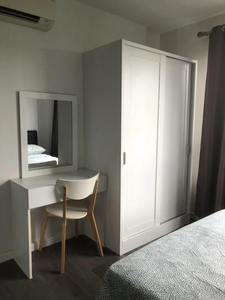 For rent: dcondo Campus Resort Rangsit, 6th floor, separate room, fully furnished, ready to move in, reserve now.