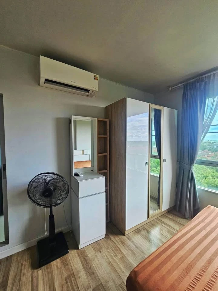 Dcondo Campus Rangsit Phase 2, 8th floor, for rent. Fully furnished. First come, first served.