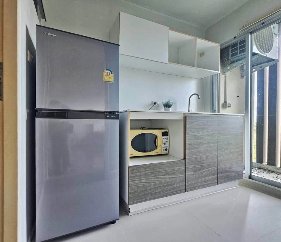 Dcondo Campus Rangsit Phase 2, 8th floor, for rent. Fully furnished. First come, first served.