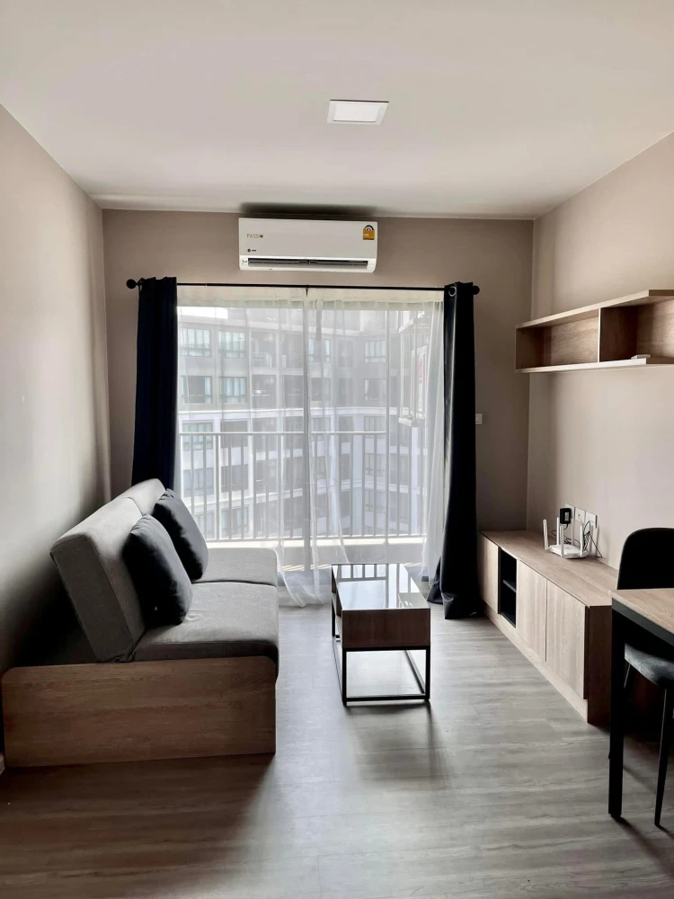 For rent: dcondo Hideaway Rangsit, 1 Bedroom, large unit, fully furnished with built-in furniture, ready to move in.