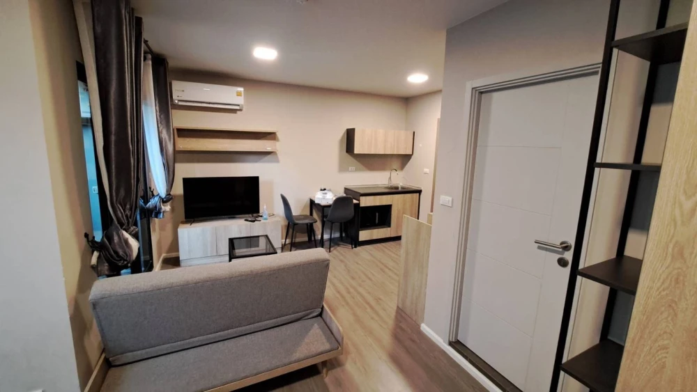 For rent dcondo Hideaway Rangsit, 2nd floor, nice room, fully furnished, book now, hurry!