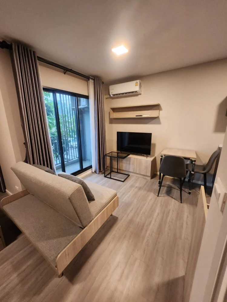 For rent dcondo Hideaway Rangsit, 2nd floor, fully furnished room, nice to live in, book now, don't miss out, hurry!