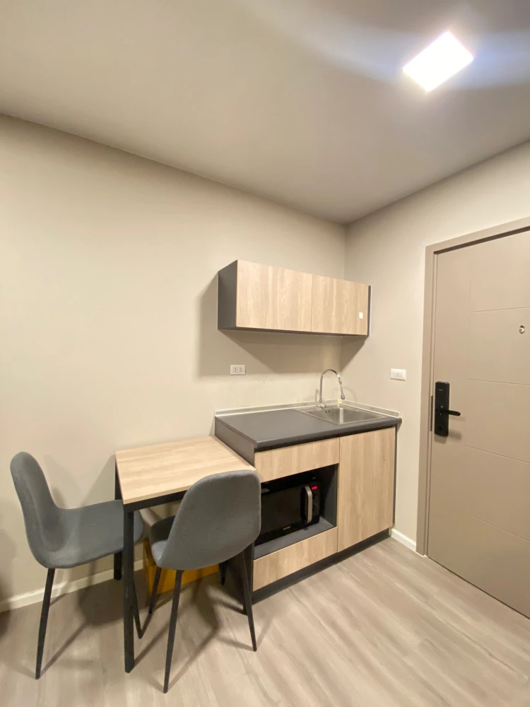 For rent dcondo Hideaway Rangsit, 3rd floor, fully furnished room, nice to live in, book now, don't wait.