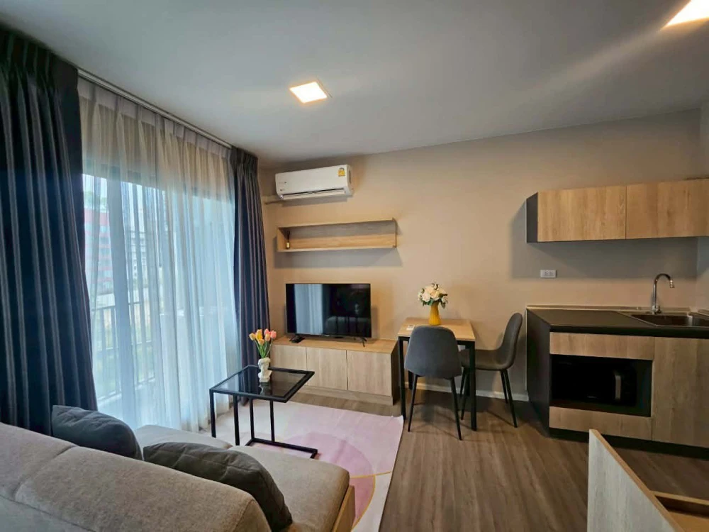 For rent: dcondo Hideaway Rangsit, 4th floor, fully furnished, very livable. Book now, don't miss out!