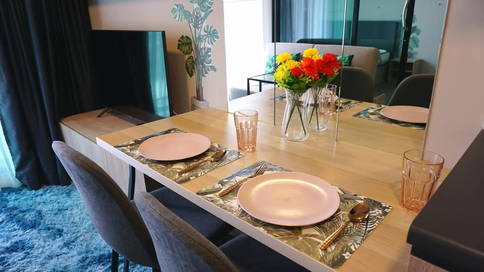 For rent: dcondo Hideaway Rangsit, a lovely room with complete decorations. Reserve now, don't miss out!