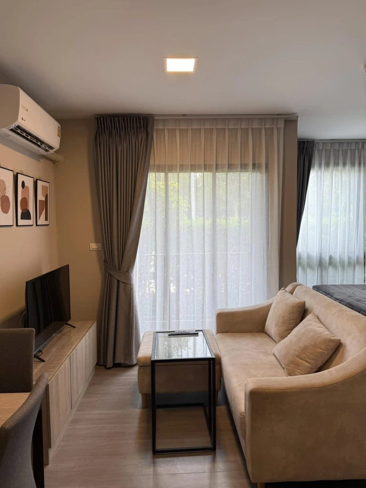 For rent dcondo Hideaway Rangsit, a nice room, comes with complete furniture and electrical appliances. Book now.