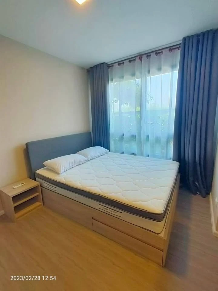 For rent, Dcondo Hideaway Rangsit, fully furnished room. Ready to move in immediately, book now, don't wait.
