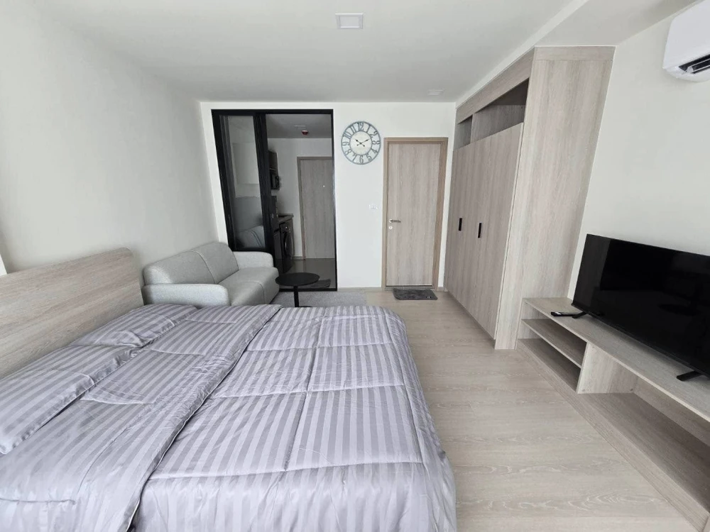 For rent dcondo hype rangsit 2nd floor, outside view, nice room, fully furnished, book now, don't miss out.