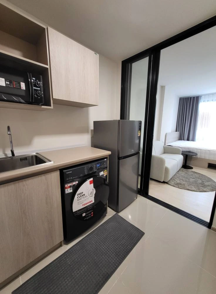 For rent dcondo hype rangsit 2nd floor, outside view, fully furnished room, ready to move in, book now, don't miss out.